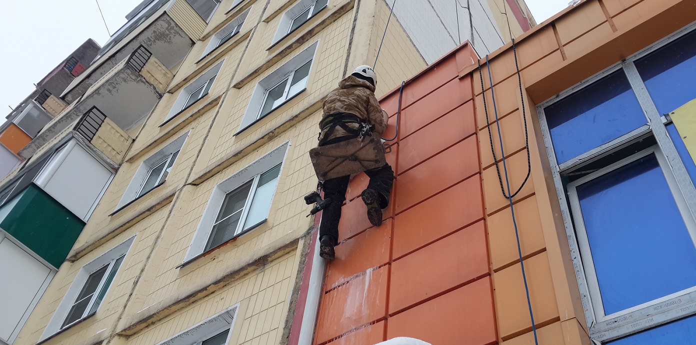 Услуги промышленных альпинистов для высотных работ в Ингушетии